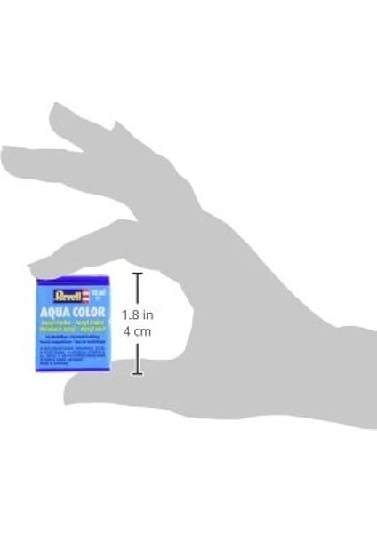 - Su Bazlı Maket Boyası Koyu Gri Ipek 18 ml (36378)