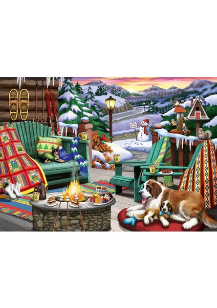 Dinlenme Puzzle, 1000 Parça