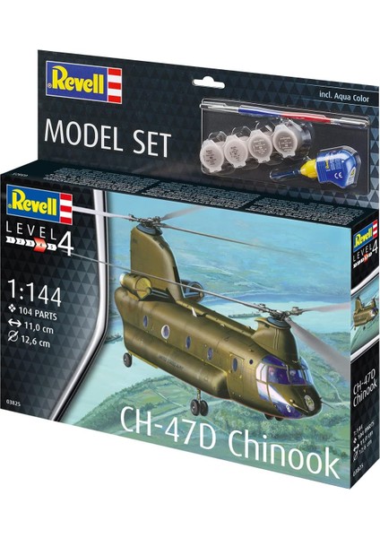 1:144 Ch 47D Chinook VBU63825 modelleri