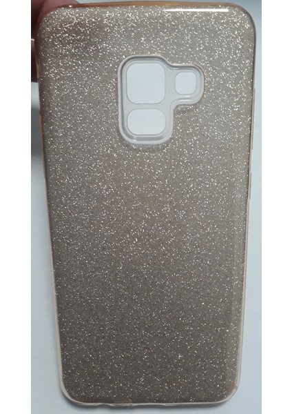 Samsung A8 2018 Sim Görünümlü Şık Lüx Silikon Kılıf