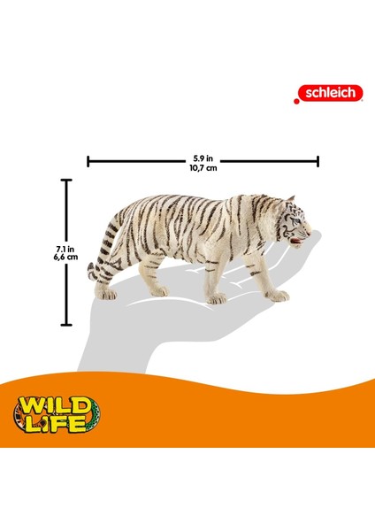 Wild Life Beyaz Kaplan