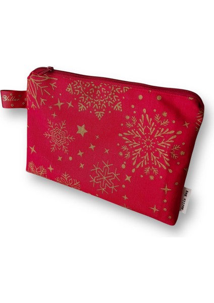 Yılbaşı Desen El Çantası Clutch