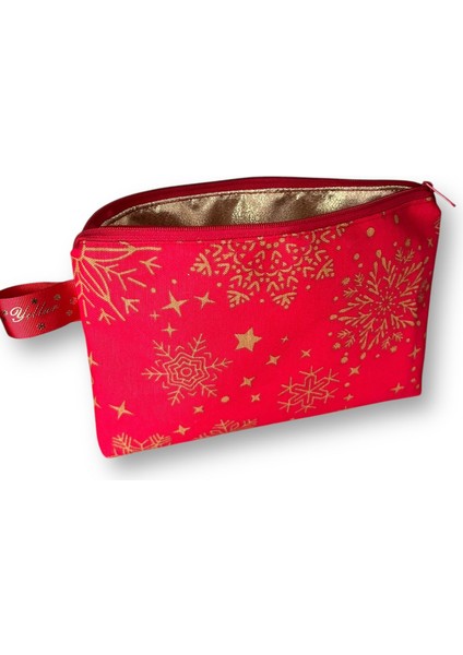 Yılbaşı Desen El Çantası Clutch
