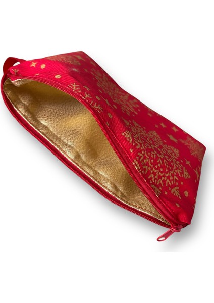 Yılbaşı Desen El Çantası Clutch