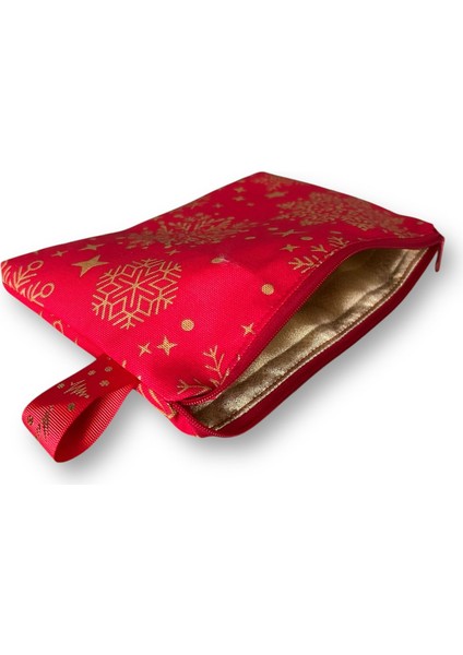 Yılbaşı Desen El Çantası Clutch