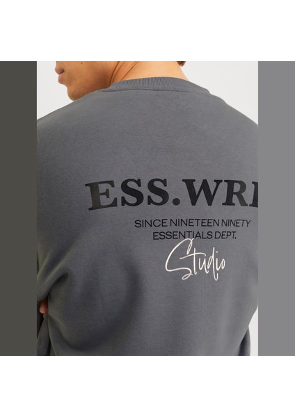 Erkek Sirt ve Gögüs Baskili Sweatshirt - Urban fiyatları