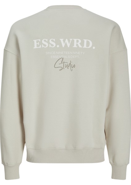 Erkek Sirt ve Gögüs Baskili Sweatshirt - Urban indirimleri