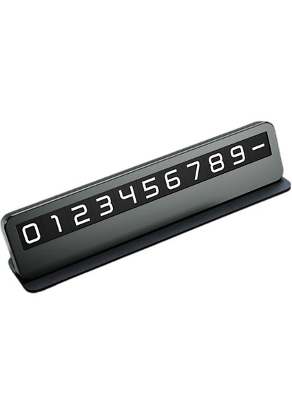 Araç Içi Geçici Park Için Telefon Numaratörü, Forforlu Açılıp Kapanabilen Premium Numaratör