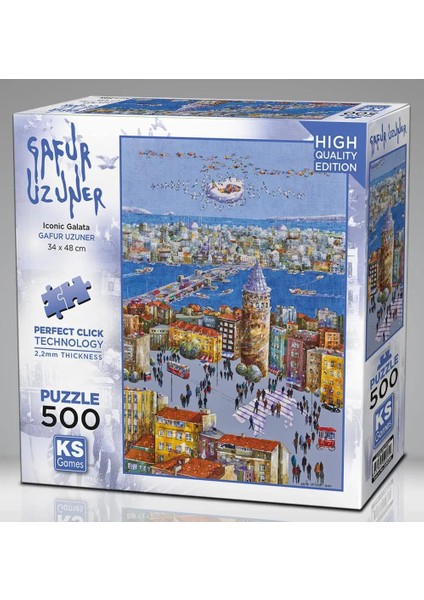 Puzzle 500 Parça Iconic Galata