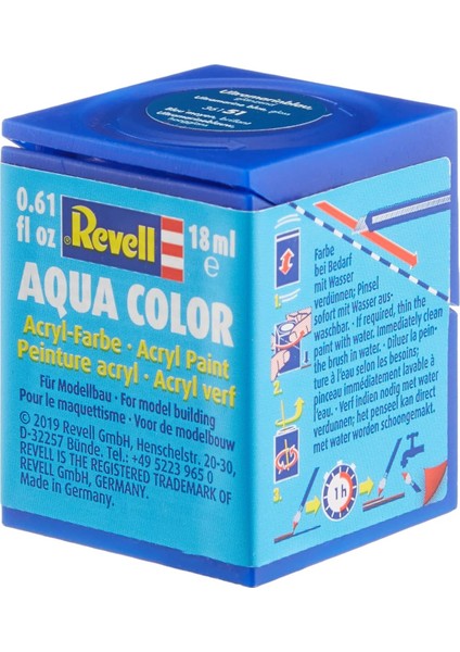 - Su Bazlı Maket Boyası Lacivert Mavi Parlak 18 ml (36151)