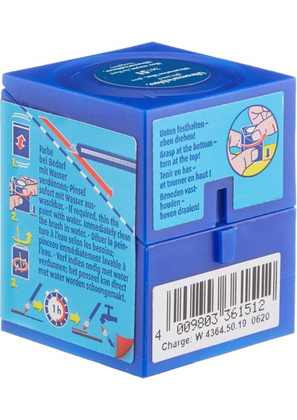 - Su Bazlı Maket Boyası Lacivert Mavi Parlak 18 ml (36151)