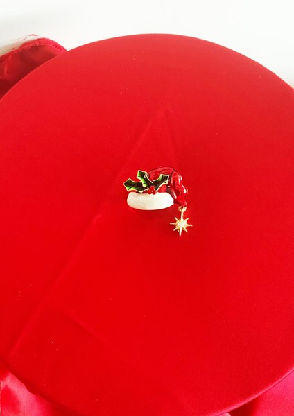 Yılbaşı Şapka Figürlü Broş fiyatları