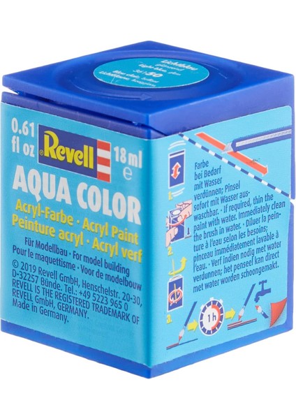 - Su Bazlı Maket Boyası Açık Mavi Parlak 18 ml (36150) fiyatları