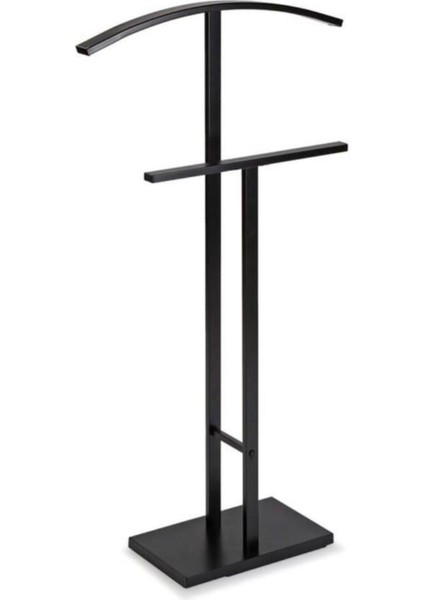 Dilsiz Uşak Metal Siyah Askılık Çeket Gömlek Kıravat Askılığı 1068-CN
