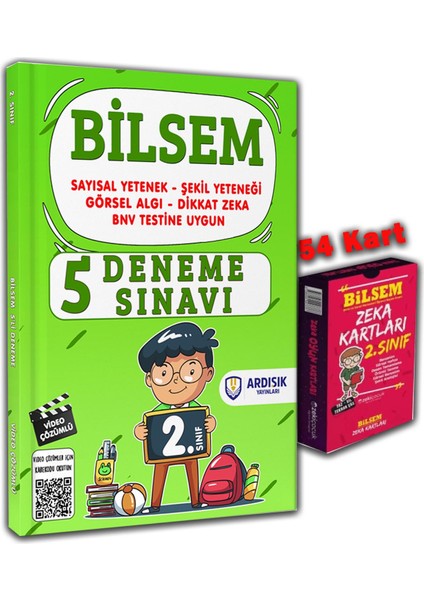 2. Sınıf Bilsem Deneme Sınavı Tamamı Video Çözümlü / Zeka Kartları