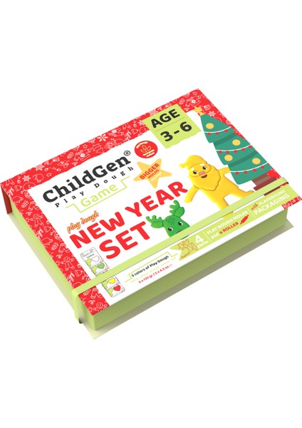 Sahneli New Year Oyun Hamuru Seti fiyatları