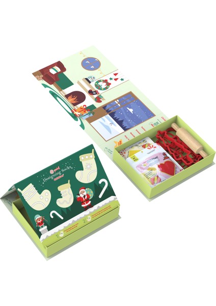 Sahneli New Year Oyun Hamuru Seti modelleri