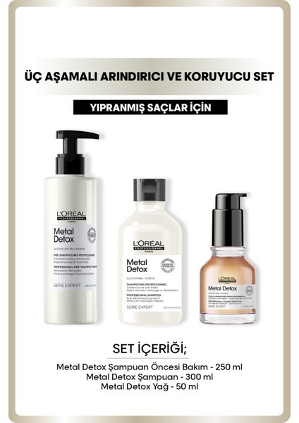 L'Oréal Professionnel Üç Aşamalı Set