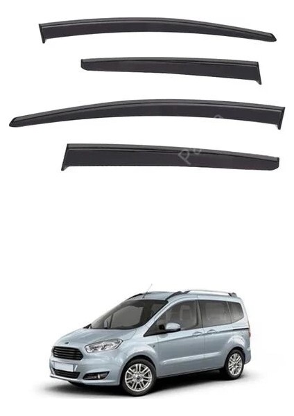 Ford Courier Cam Rüzgarlığı 4\'lü Set 2014-2022