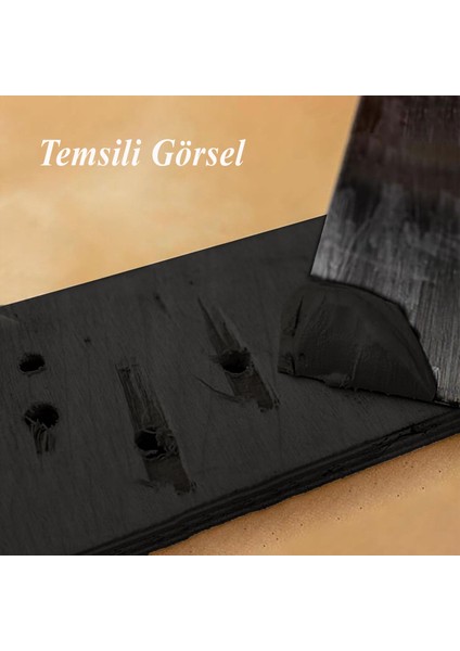 Ahşap Parke Tamir Macunu Siyah Mobilya Dolgu Çatlak Çizik Giderici 200 gr Kullanıma Hazır Macun