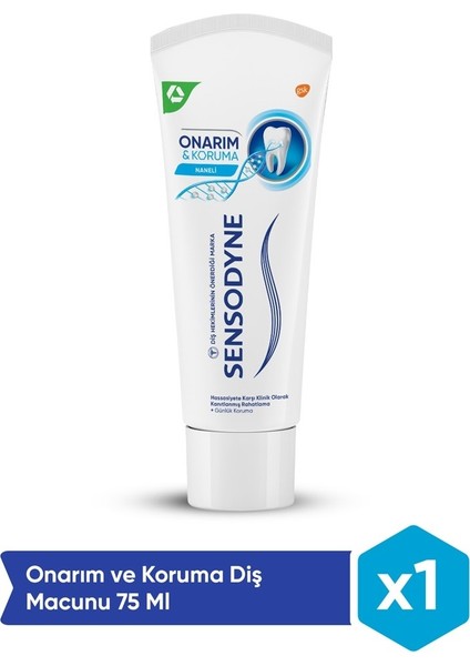 Onarım ve Koruma Naneli Diş Macunu 75ml​