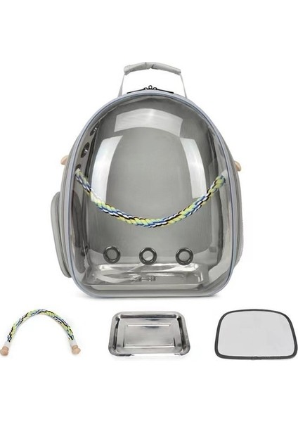 Kuş Çantası Papağan Sırt Çantası Taşınabilir Yavru Sırt Çantası Sırt Çantası Hamster Çantası Tavşan (Yurt Dışından)