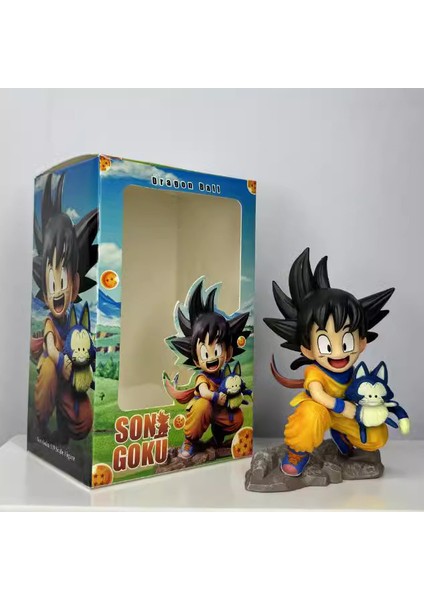 Dragon Ball Q Versiyonu Goku 130MM Yüksekliğinde (Yurt Dışından)