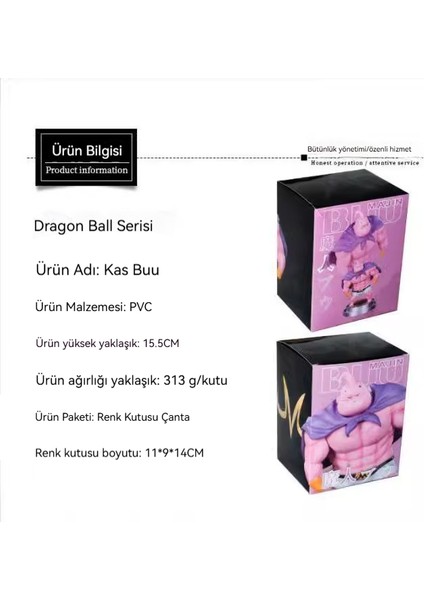 Dragon Ball Gk Kas Buou Figür Yüksekliği 155MM (Yurt Dışından)