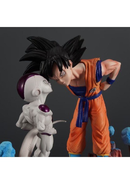 Dragon Ball Gk Goku Frieza Bakış Figürü Yüksekliği 140MM (Yurt Dışından)