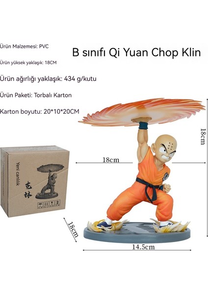 Dragon Ball Klin Figür Yüksekliği 180MM (Yurt Dışından)