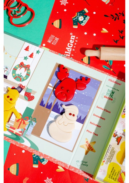 Sahneli New Year Oyun Hamuru Seti