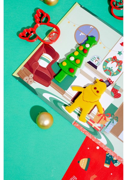 Sahneli New Year Oyun Hamuru Seti