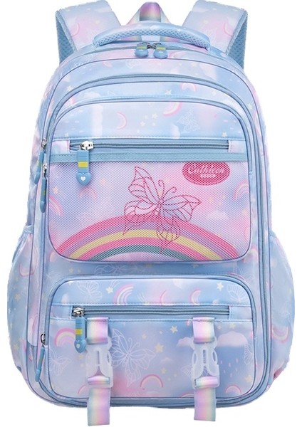 Kelebek Gökkuşağı Sırt Çantası 31 * 19 * 45MM (Yurt Dışından)