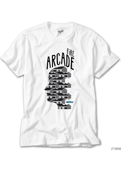 Arcade Fire Music Prize Beyaz Tişört