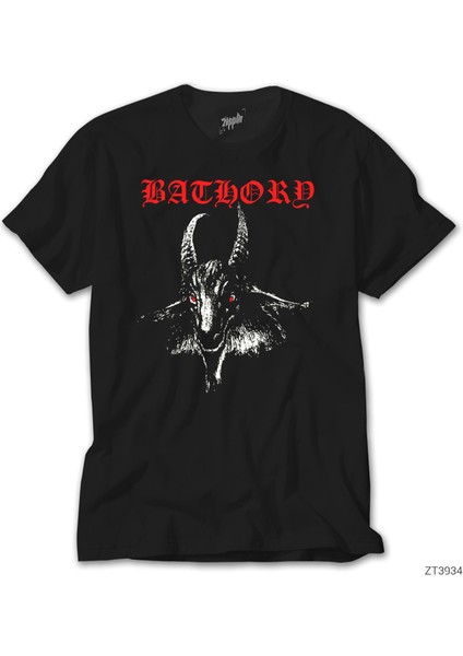 Bathory Goat Classic Siyah Tişört