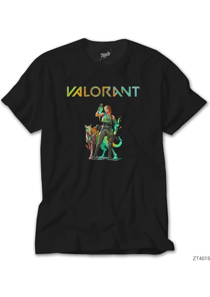 Valorant Skye Siyah Tişört
