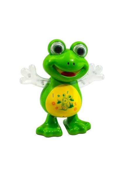 Dansçı Kurbağa Pilli Işıklı Dans Eden Kurbağa fırsatları