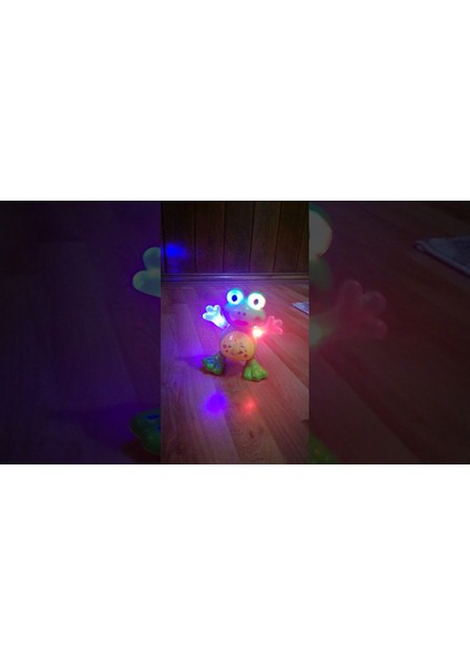 Dansçı Kurbağa Pilli Işıklı Dans Eden Kurbağa indirimleri