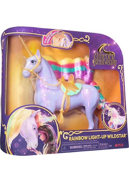 Spinmaster Unicorn Academy Rainbow Light Up Wildstar Tek Boynuzlu At 20148952