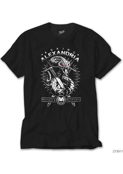Asking Alexandria Reckless And Relentless Siyah Tişört