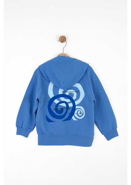 47500 Erkek Çocuk Mavi Cure Sweat