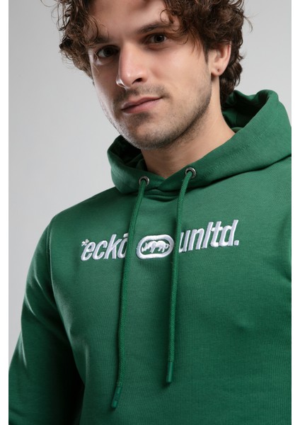 Yorker Yeşil Sweatshirt Nakışlı Loose Fit Erkek Sweatshirt fiyatları