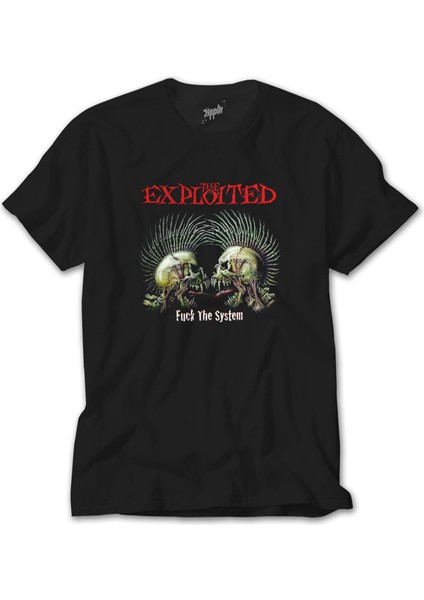 The Exploited Siyah Tişört