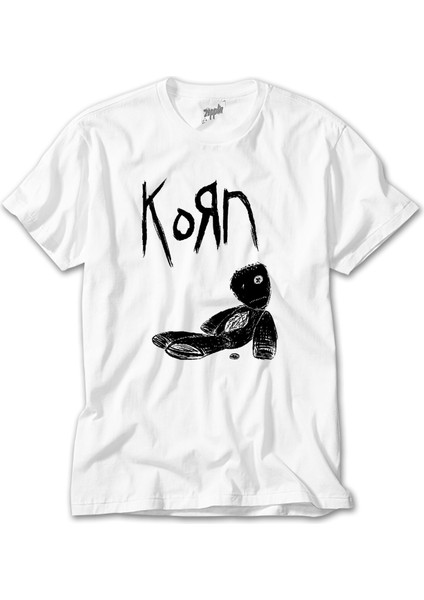 Korn Doll Beyaz Tişört