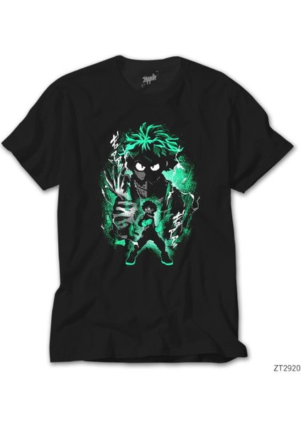 My Hero Academy Zuku Siyah Tişört
