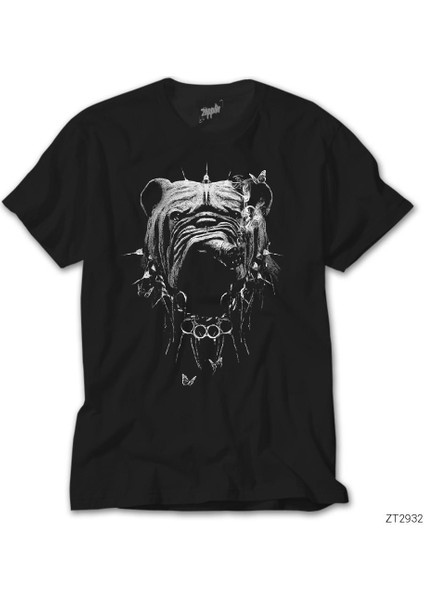 Smoke Pitbull Siyah Tişört