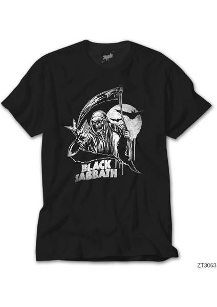 Black Sabbath In Dark Siyah Tişört