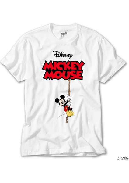 Disney Mickey Mouse Beyaz Tişört