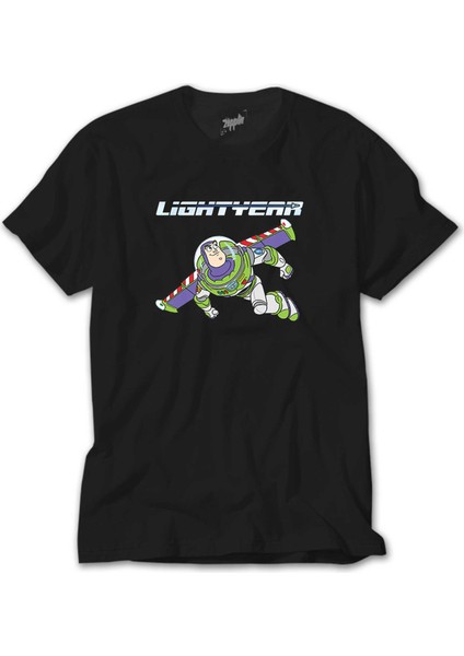 Buzz Lightyear Flying Siyah Tişört