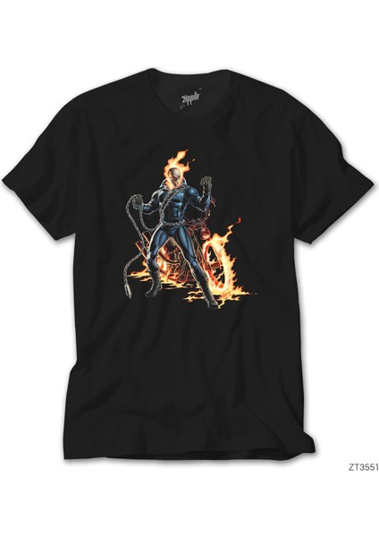 Ghost Rider The Laugh Of The Dead Siyah Tişört